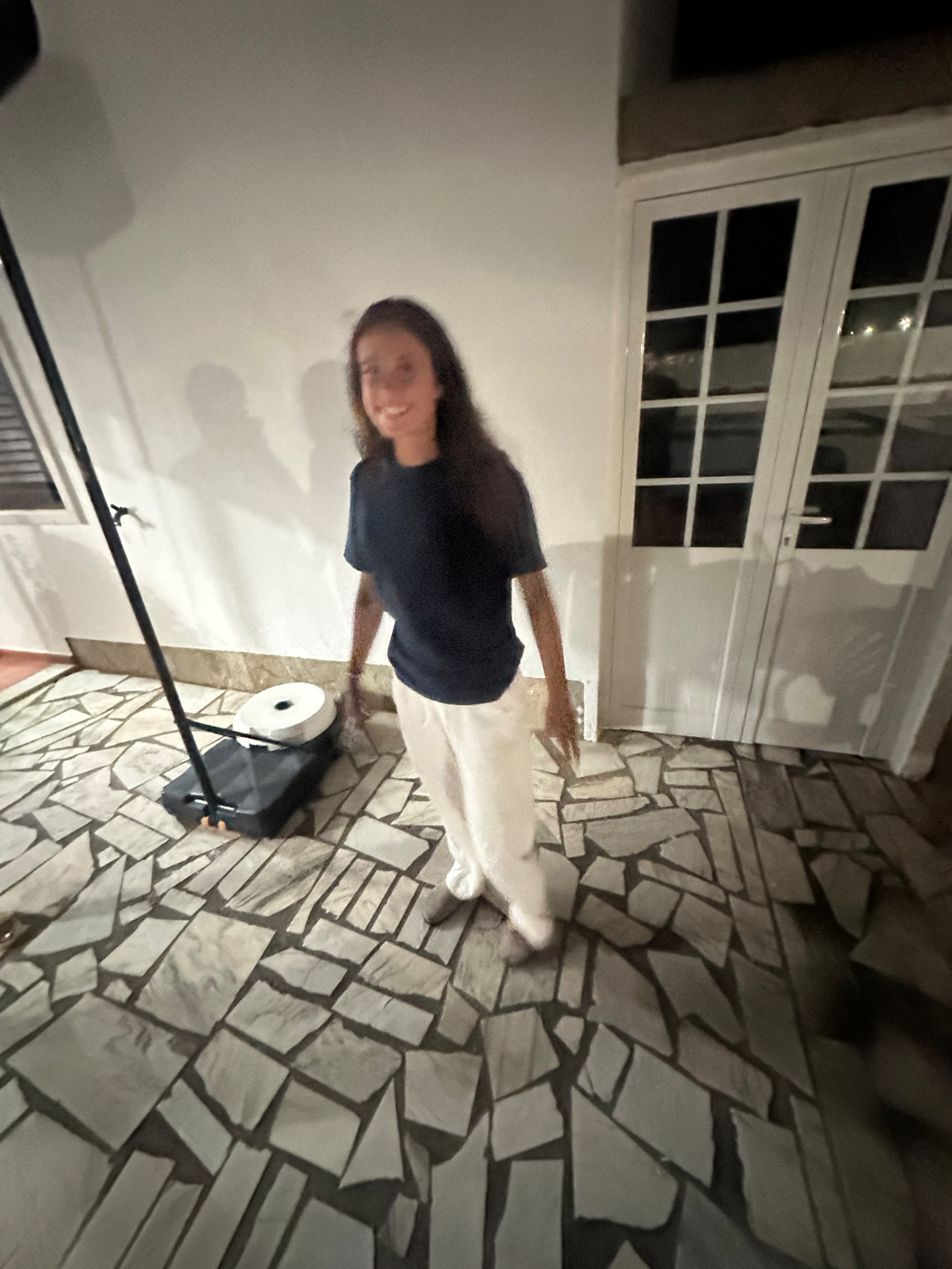 Tu no pátio, linda como sempre toto