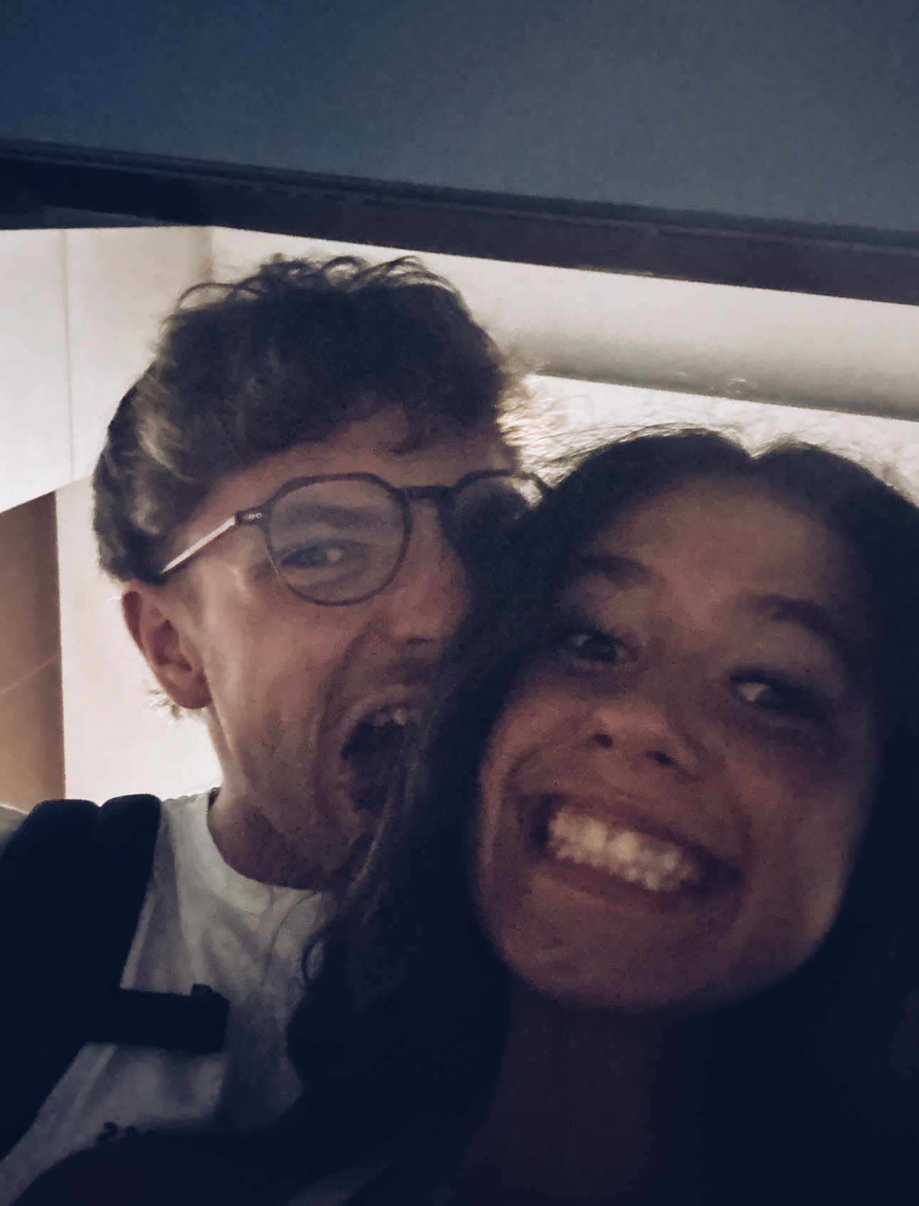 Caras engraçadas, cumplicidade sempre